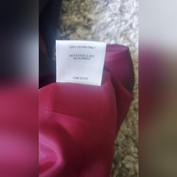 Talbots Navy‎ Blue Short Sleeve Classic White trim Dress Size 8P - Picture 10 of 11